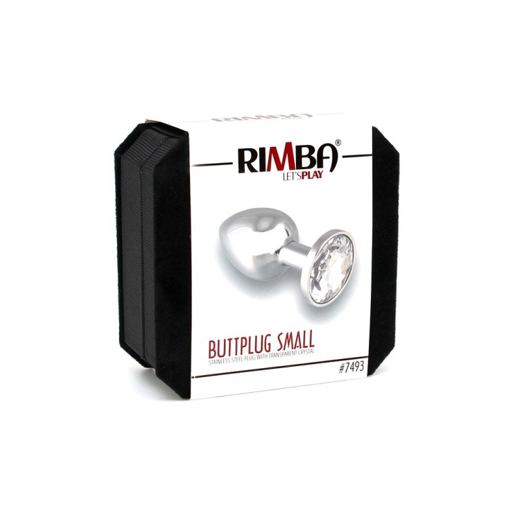 BUTTPLUG TAPPO ANALE CON GIOIELLO IN ACCIAIO 140 GRAMMI 2