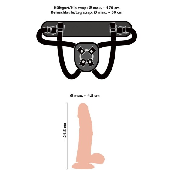 STRAP ON PER DONNA VIBRANTE CIGOLINA
