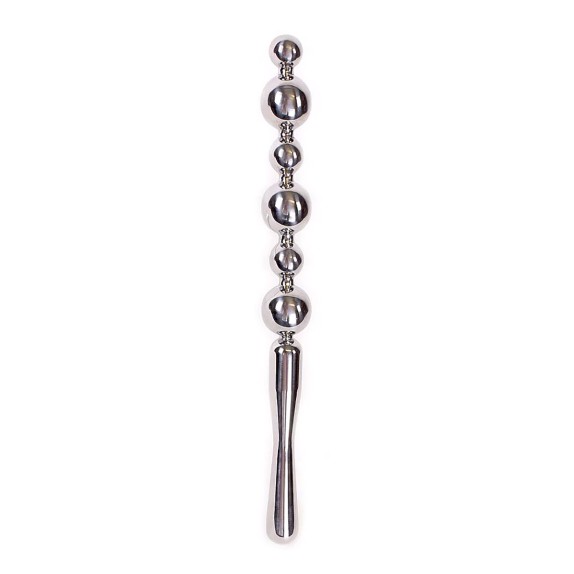 copy of STIMOLATORE PROSTATICO/ANALE IN ACCIAIO CON SFERE CON MANICO STACCABILE