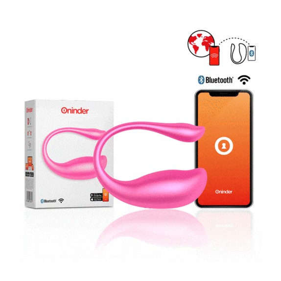 OVETTO VAGINALE VIBRANTE SEX TOY CON APPLICAZIONE A DISTANZA ONINDER