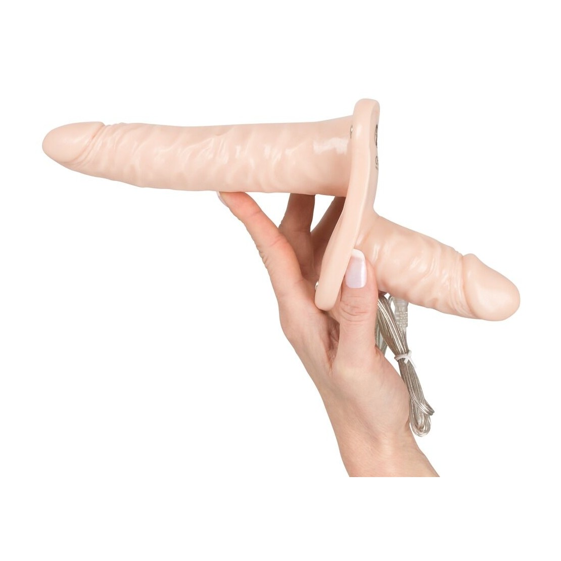 STRAP-ON DUO PROTESI VIBRANTE DOPPIA