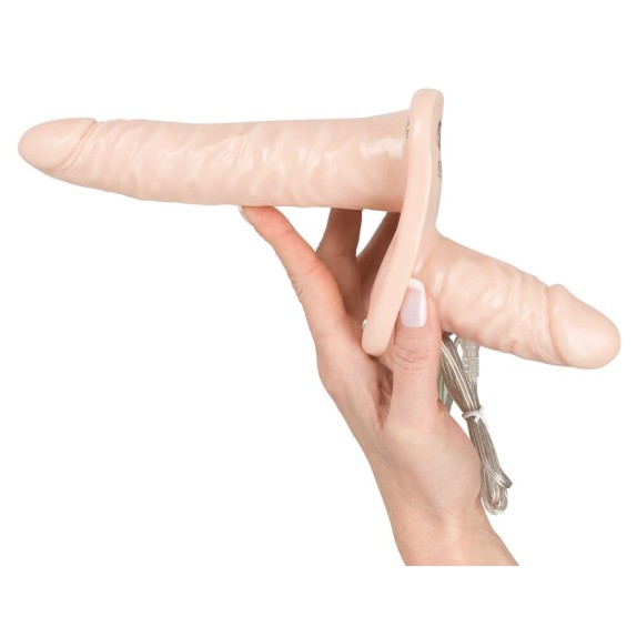 STRAP-ON DUO PROTESI VIBRANTE DOPPIA