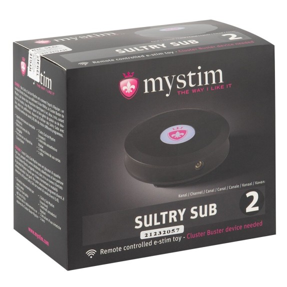 copy of SULTRY SUB SUBWOOFER PER E-STIM DA CONNETTERE A CLUSTER BUSTER