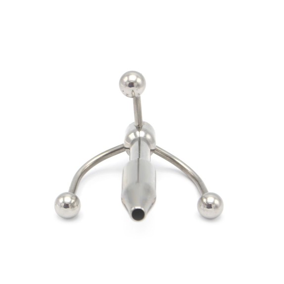 SONDA PLUG URETRALE PER PENE SEX TOY GRAPPLING HOOK HOLLOW