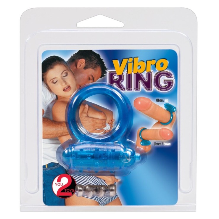 ANELLO PER PENE VIBRANTE PER UOMO PER COPPIA VIBRO RING 2