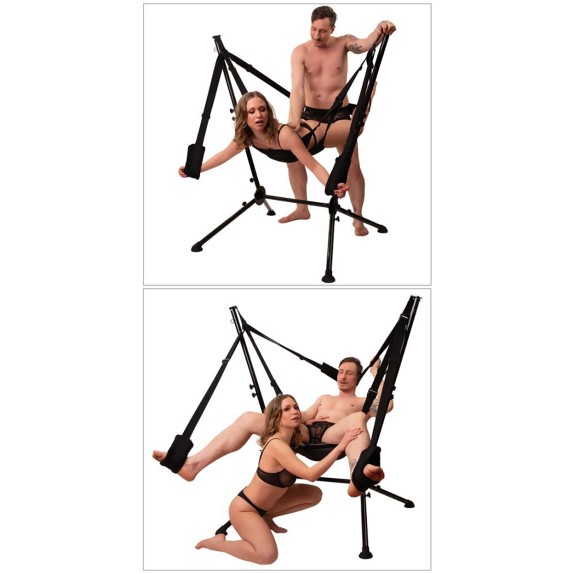 SEXY ALTALENA DELL'AMORE LOVE SWING CON MANETTE E CUSCINI