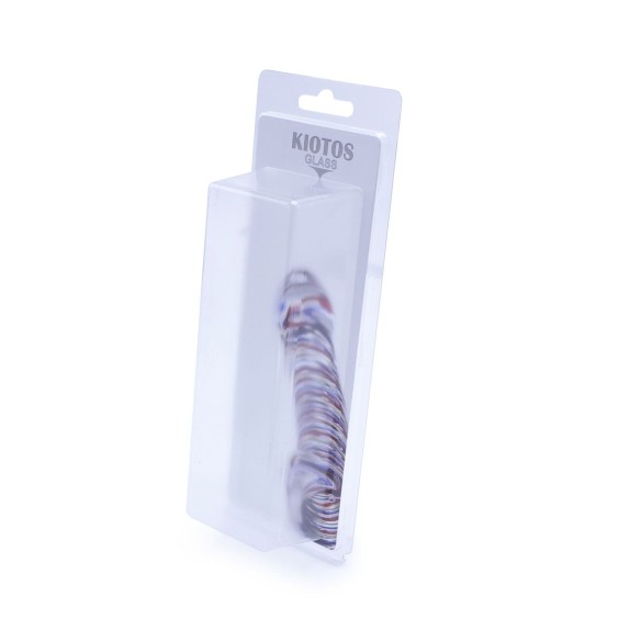 PLUG ANALE IN VETRO SEX TOY UNISEX GLOW IN THE DARK
