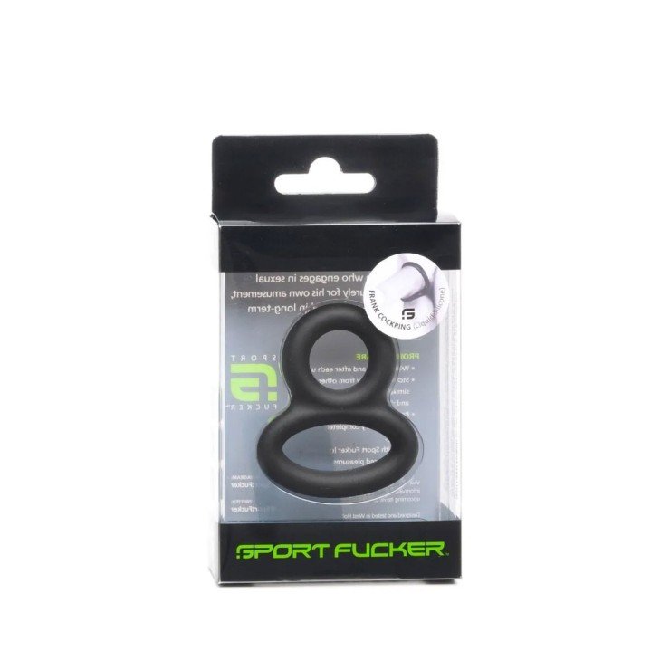 COCK RING ANELLO PER PENE E TESTICOLI SILICONE DI ALTA...