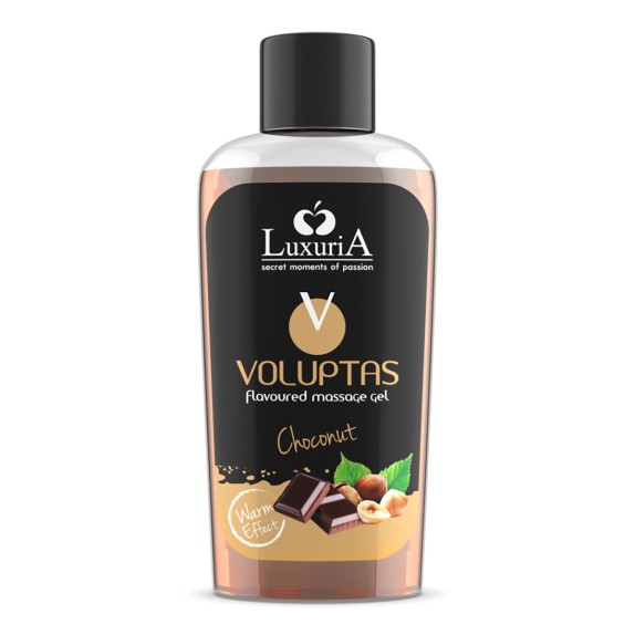 OLIO COMMESTIBILE AL CIOCCOLATO E NOCCIOLE PER SEXY MASSAGGIO