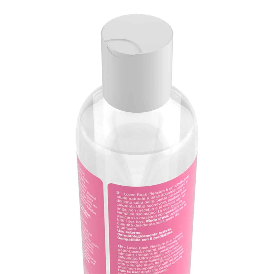 LUBRIFICANTE ANALE A BASE D'ACQUA NATURALE BACK...