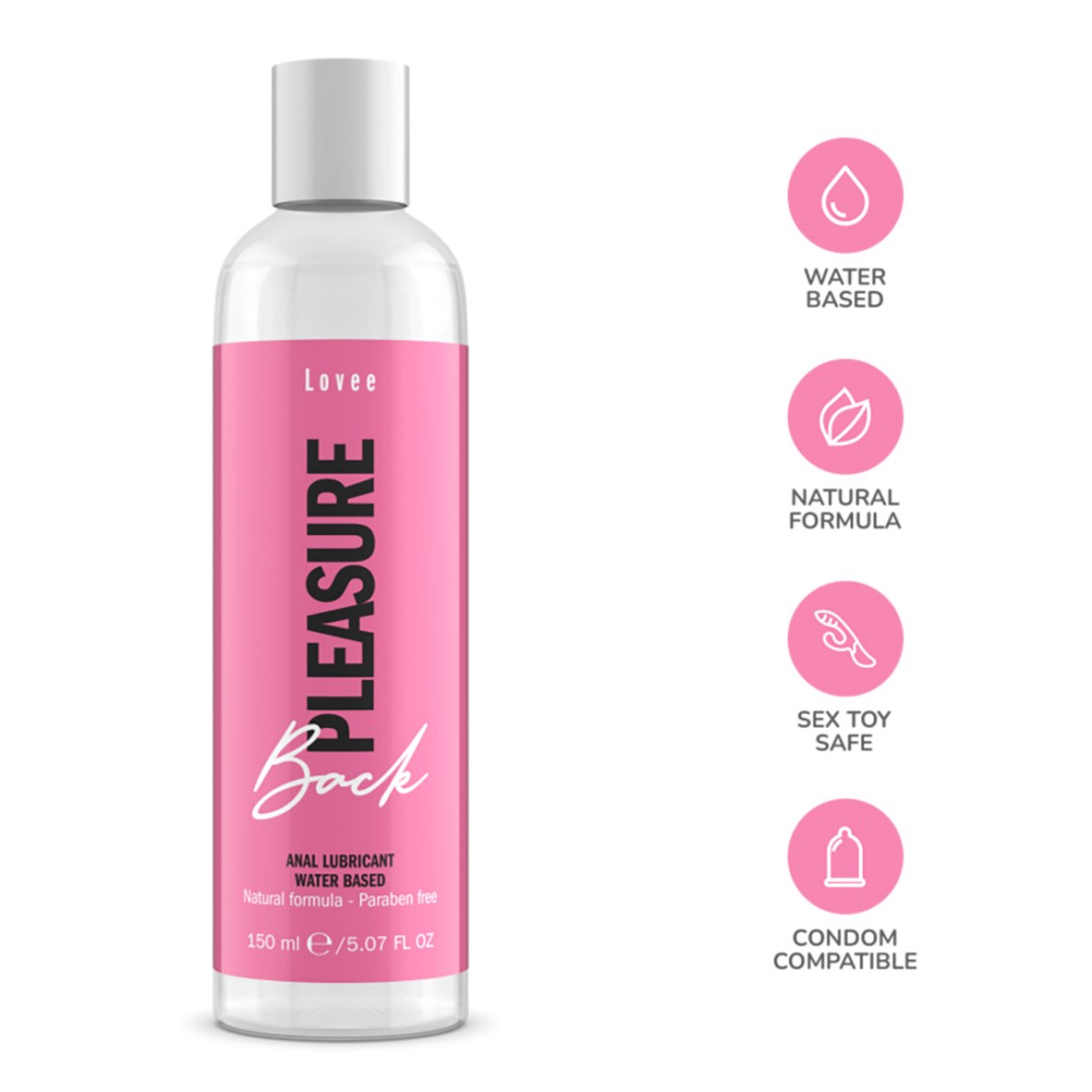 LUBRIFICANTE ANALE A BASE D'ACQUA NATURALE 150...