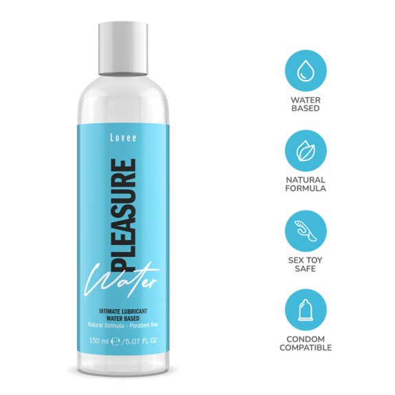LUBRIFICANTE VAGINALE ANALE A BASE D'ACQUA 150 ML WATER PLEASURE