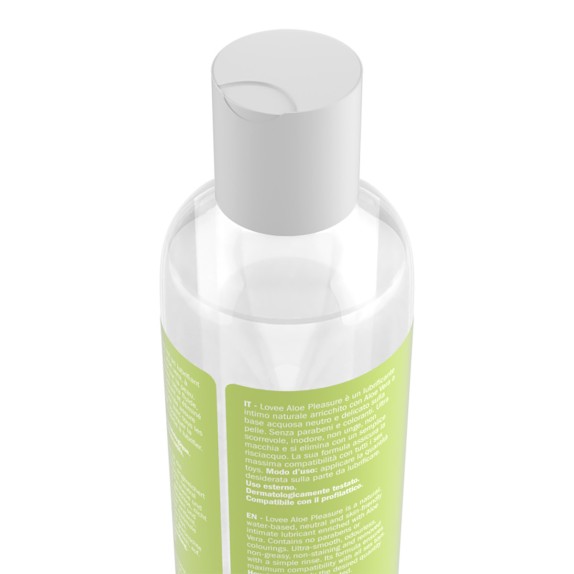 LUBRIFICANTE A BASE D'ACQUA VAGINALE ANALE CON ALOE VERA LOVEE