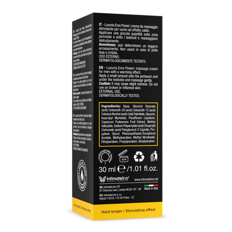CREMA STIMOLANTE PER UOMO EREX POWER 2