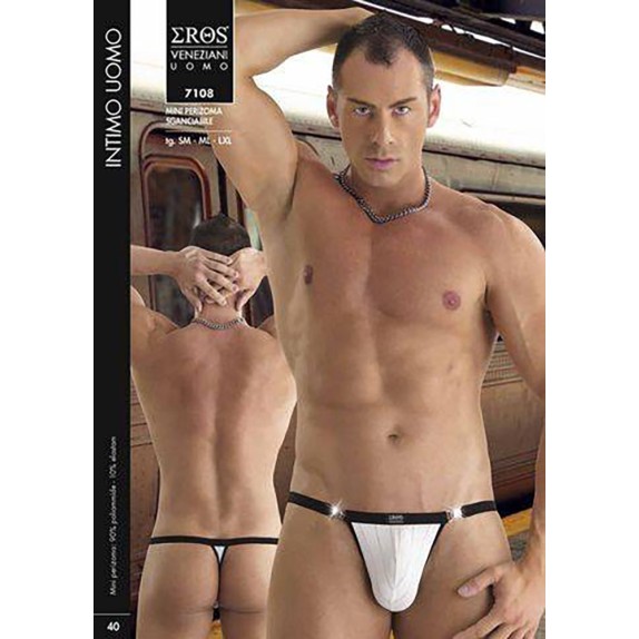 copy of PERIZOMA SEXY BIANCO PER UOMO SGANCIABILE EROS VENEZIANI