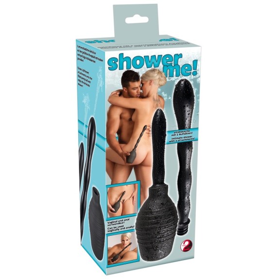 AEX TOY CON POMPETTA UNISEX  PER FARSI UN CLISTERE DOCCIA INTIMA SHOWER ME