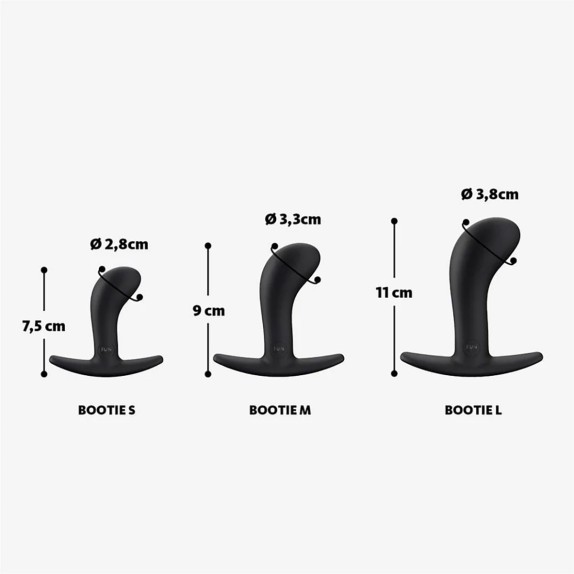 BOOTIE TAPPINO ANALE PICCOLO IN SILICONE VIOLA