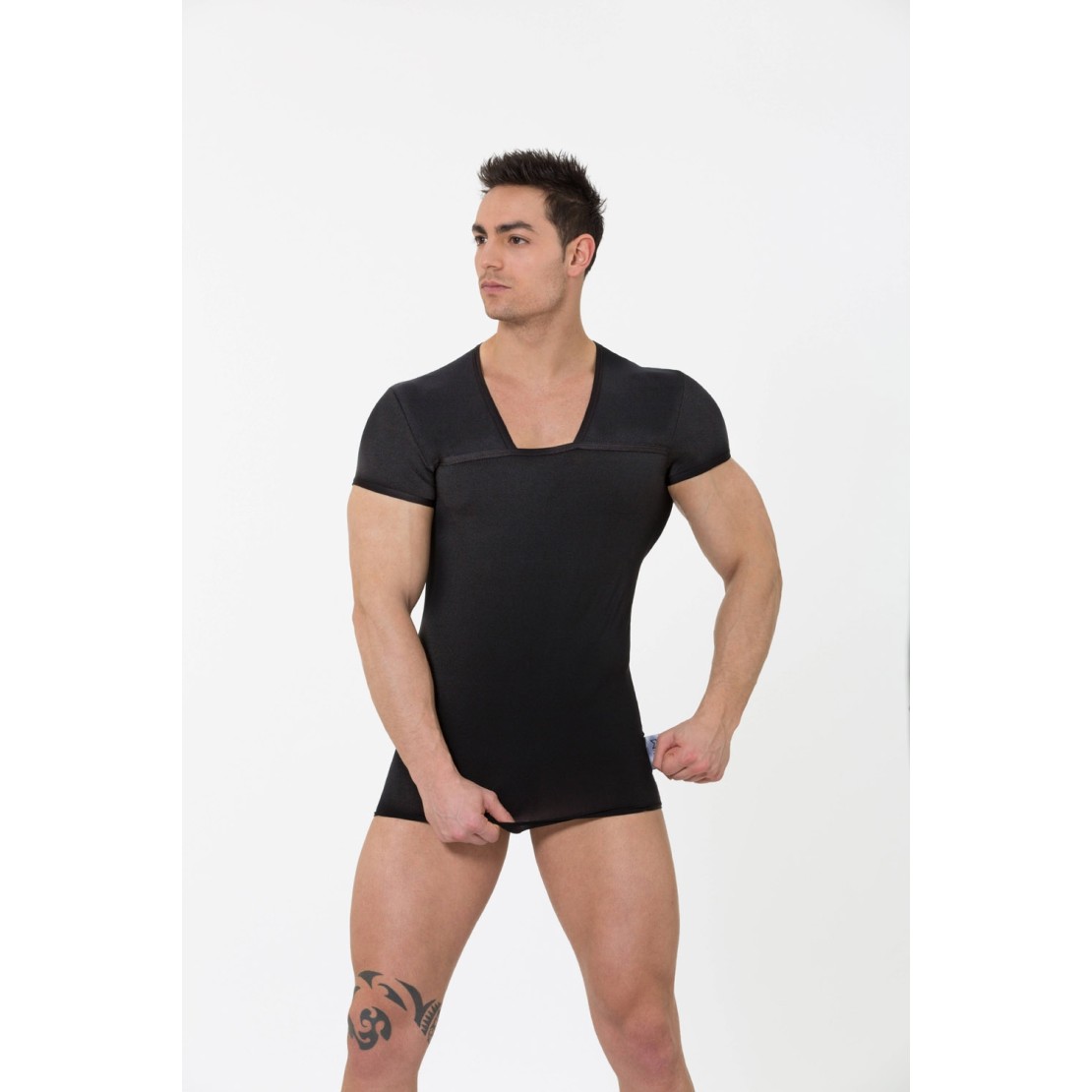 copy of MAGLIETTA INTIMA UOMO ELASTICIZZATA NERA
