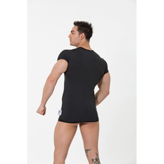 copy of MAGLIETTA INTIMA UOMO ELASTICIZZATA NERA