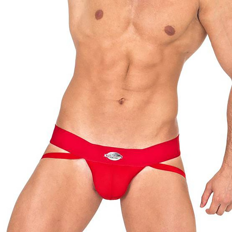 copy of SEXY SOSPENSORIO ROSSO IN MICROFIBRA PER UOMO