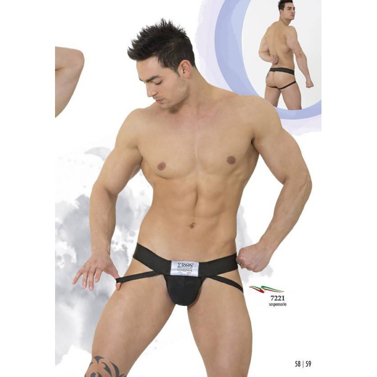 copy of SOSPENSORIO SEXY PER UOMO NERO EROS VENEZIANI