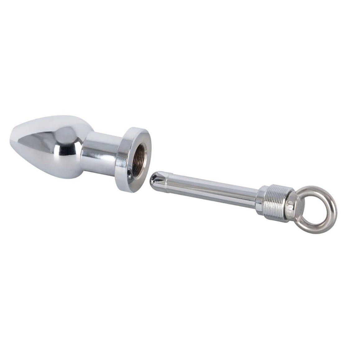 PLUG ANALE IN ALLUMINIO SEX TOY SVITABILE DELUXE