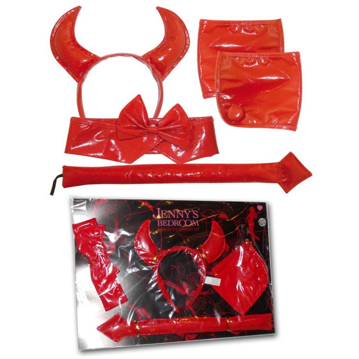 KIT DIAVOLETTO ROSSO IN PVC