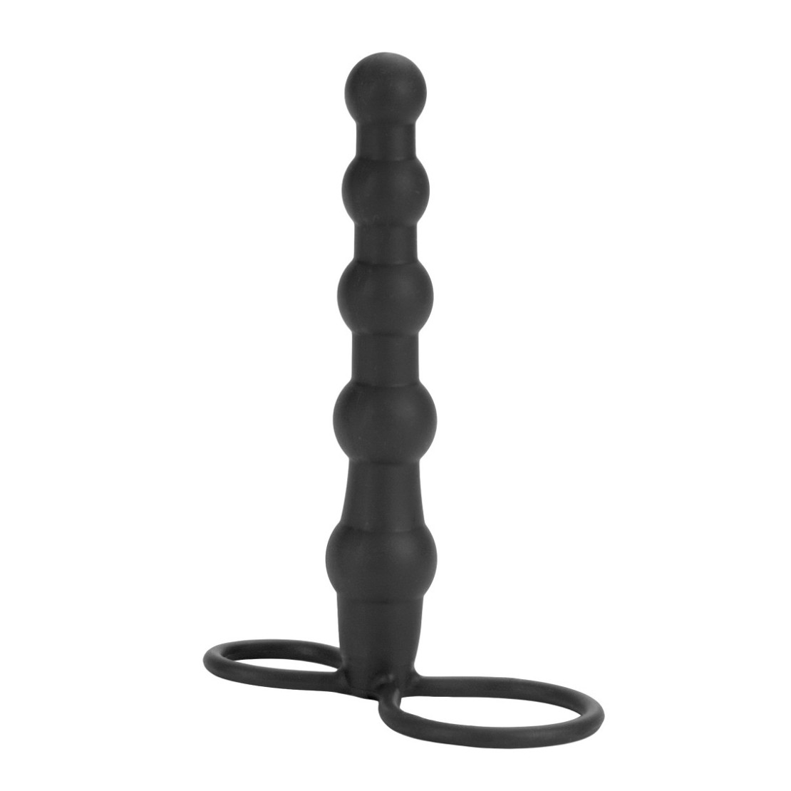 DILDO ANALE CON ANELLI SEX TOY PER DOPPIA...