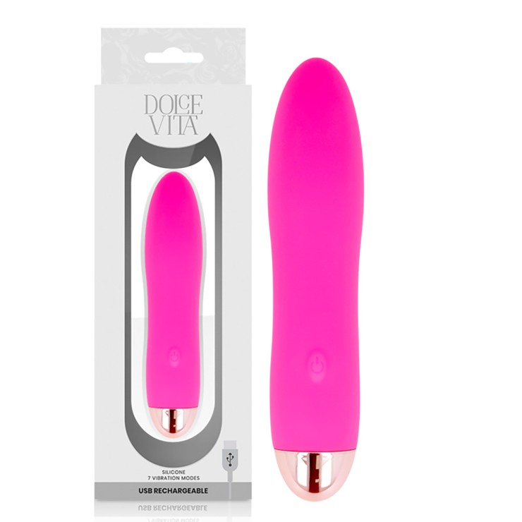 VIBRATORE LISCIO SEX TOY PER DONNA RICARICABILE IN... 2