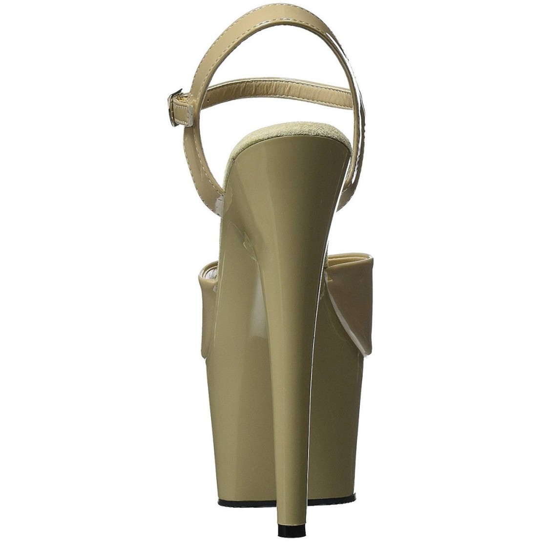 SANDALO SEXY PER DONNA COLOR CREMA TACCO 17-18...