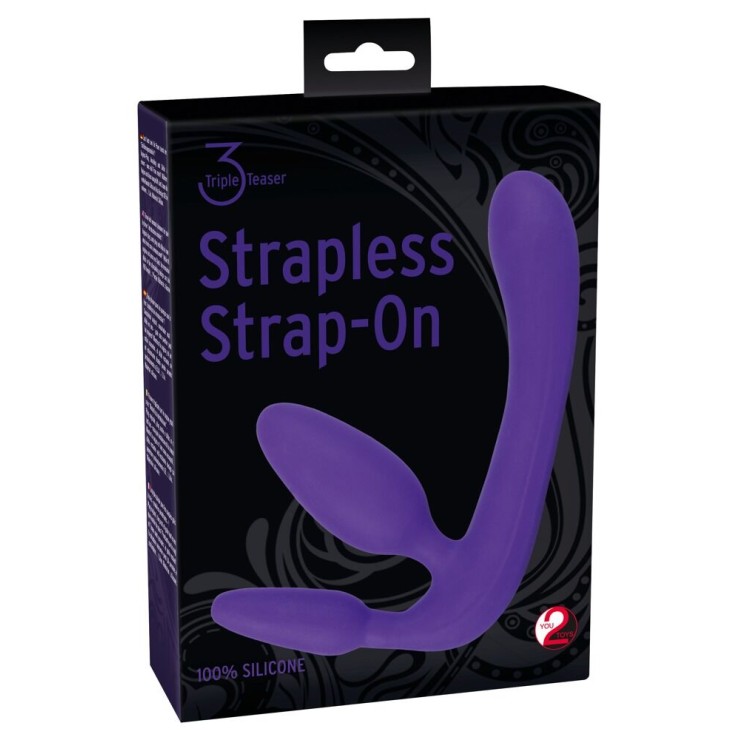STRAP ON TRIPLA SENZA MUTANDINA TRIPLE TEASER