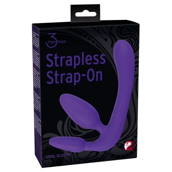 STRAP ON TRIPLA SENZA MUTANDINA TRIPLE TEASER
