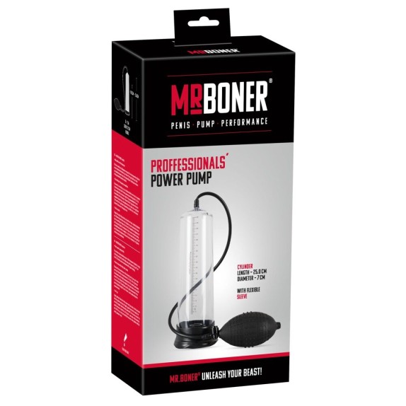 POMPA MANUALE PER PENE MISTER BONER