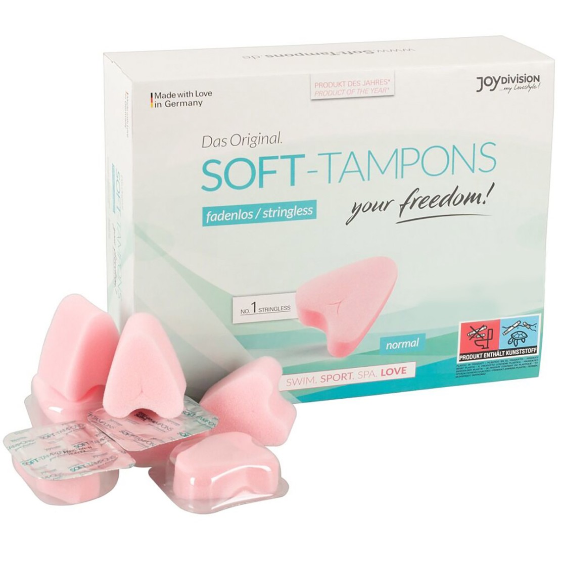 SOFT TAMPONS TAMPONE VAGINALE INVISIBILE