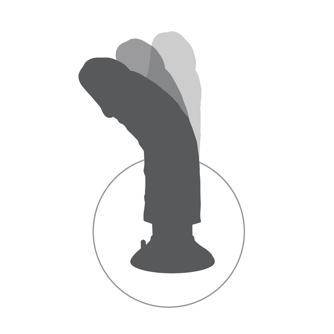 SEX TOY VAGINALE O ANALE VIBRANTE REALISTICO...