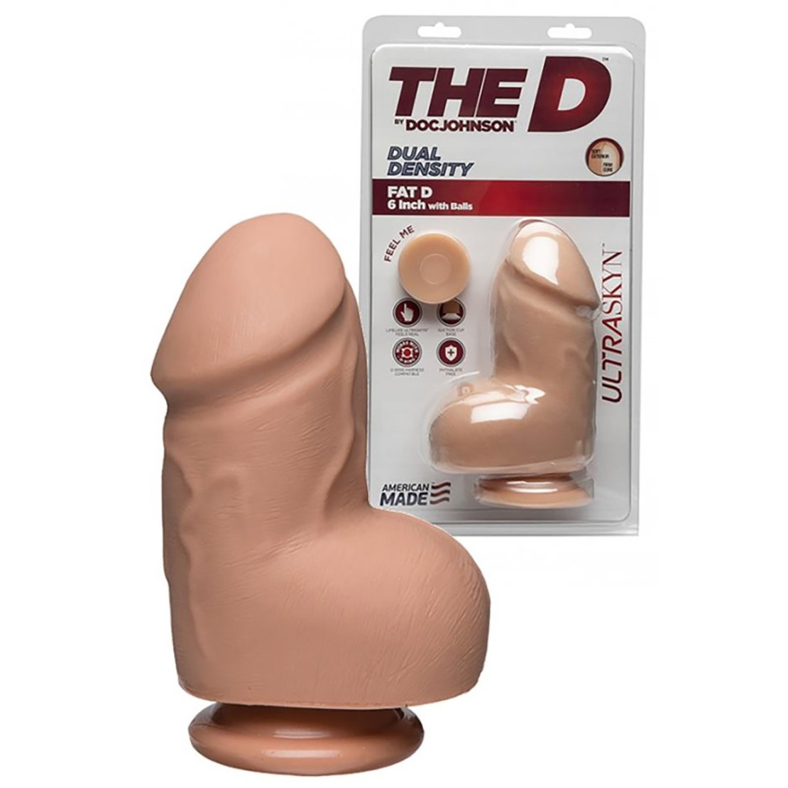 DILDO REALISTICO PER FIST A DOPPIA DENSITA' FAT...