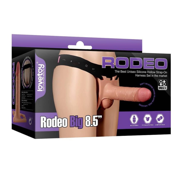 STRAP-ON PER UOMO VUOTO DOVE INSERIRE IL PENE SILICONE