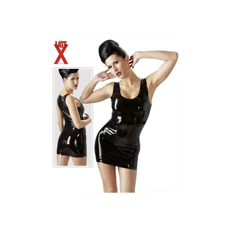 VESTITO A TUBINO SEXY PER DONNA IN LATEX