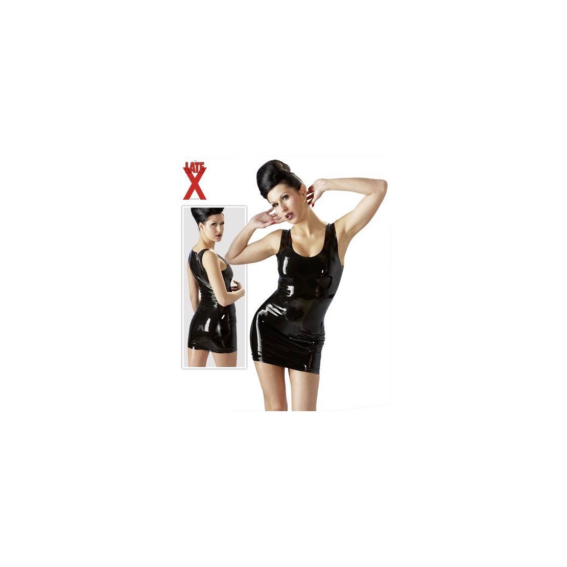 VESTITO IN LATEX PER DONNA DIVERSI COLORI