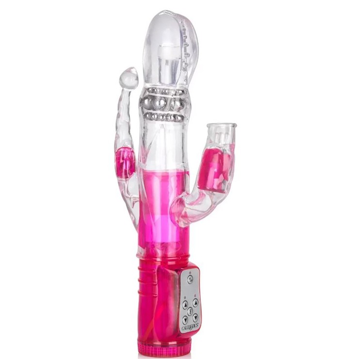 SEXY TOY VIBRATORE RABBIT TRIPLA STIMOLAZIONE WILD ORGASM 2
