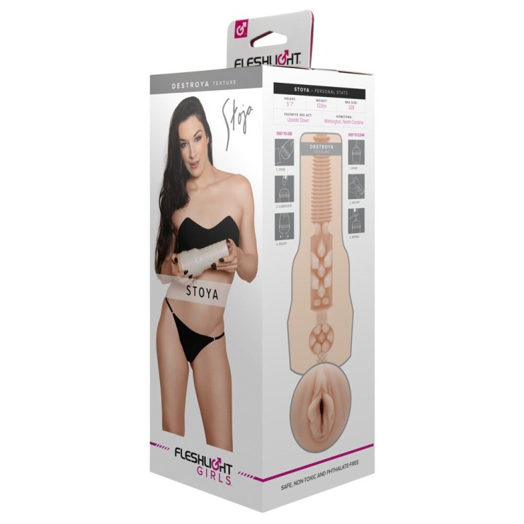 FLESHLIGHT MASTURBATORE VAGINA STOYA NUOVA TEXTURE