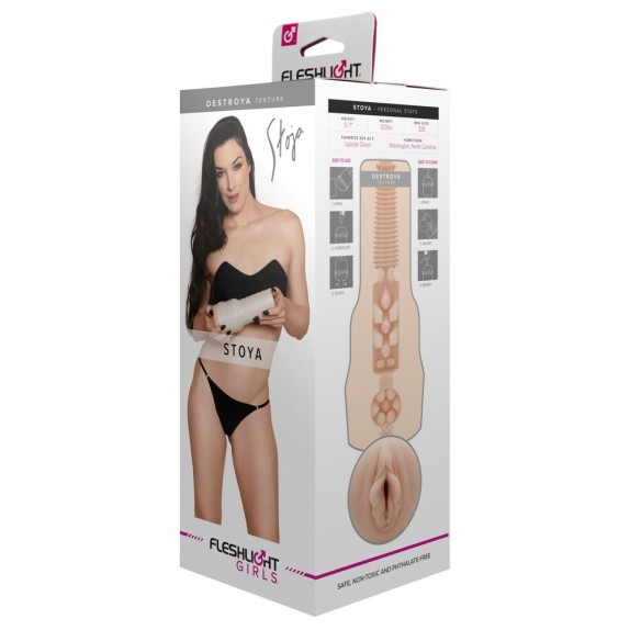 STOYA FLESHLIGHT MASTURBATORE VAGINA NUOVA TEXTURE