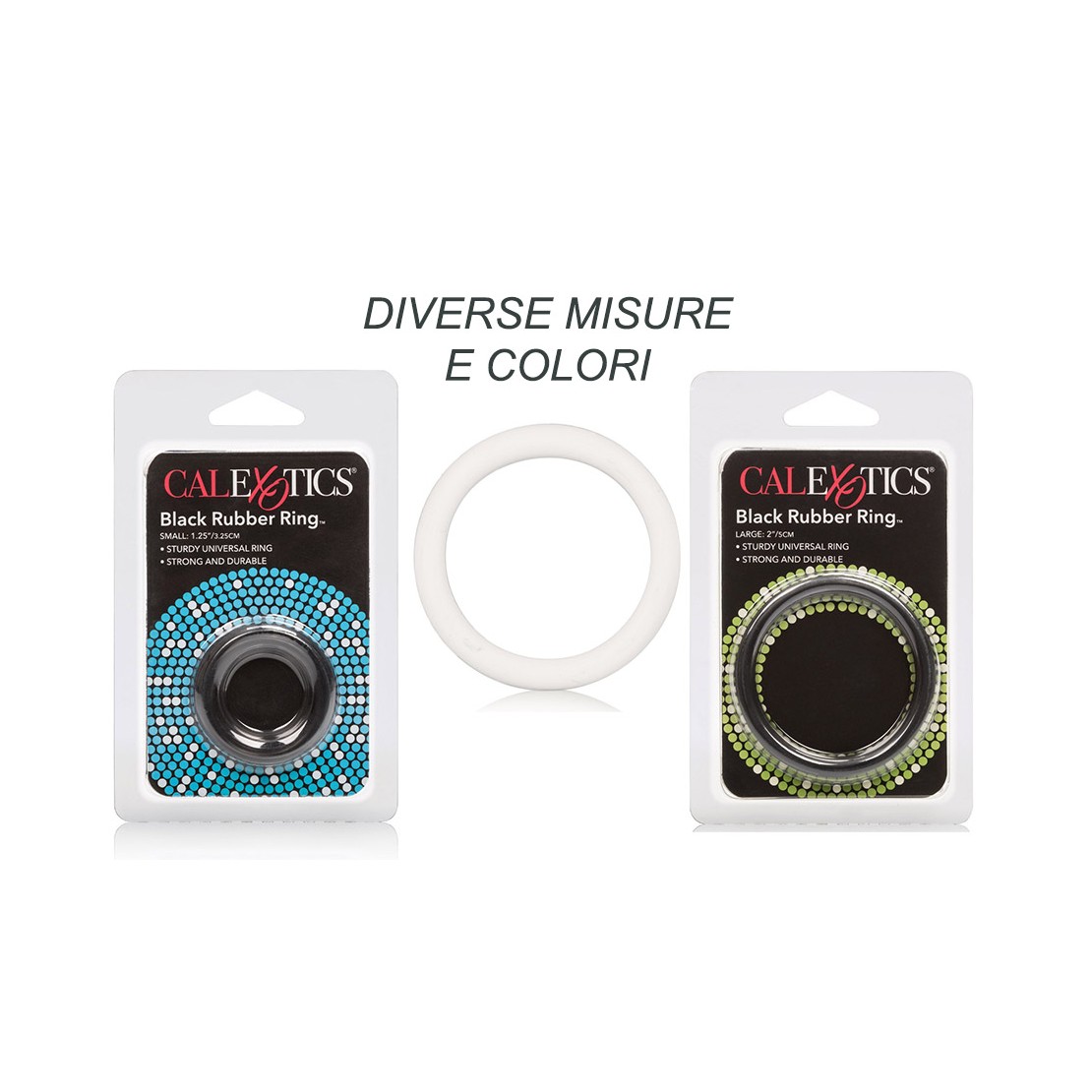 ANELLO DIVERSE MISURE E COLORI PER PENE IN...