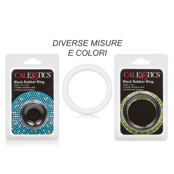 ANELLO DIVERSE MISURE E COLORI PER PENE IN GOMMA CALEXOTICS