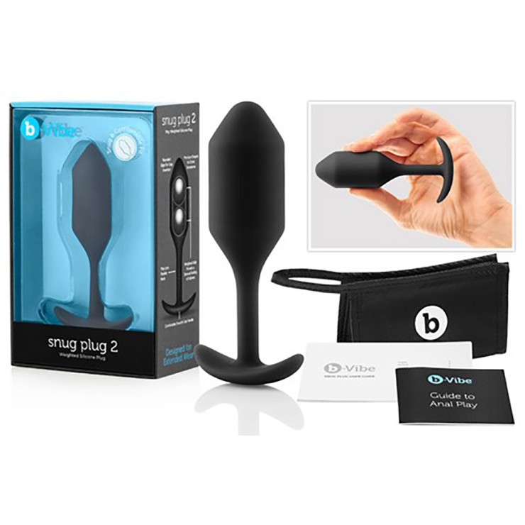 TAPPO ANALE SEX TOY CON PESO ALL'INTERNO SNUG PLUG 2