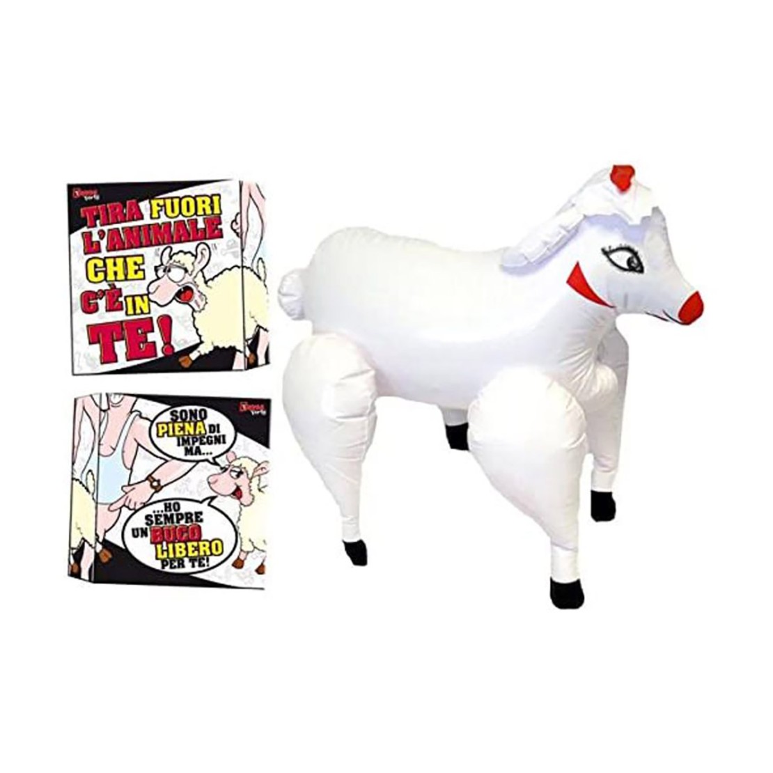 PECORELLA GONFIABILE GADGET ADDIO AL CELIBATO...