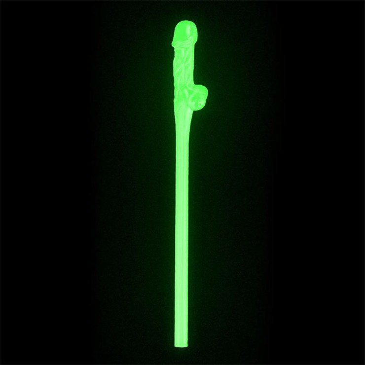 CANNUCCE A FORMA DI PISELLO ROBUSTE GADGET GLOW IN THE DARK 2