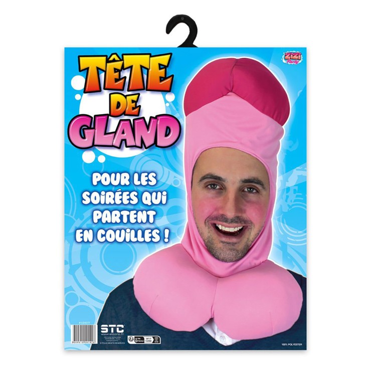 COPRICAPO A FORMA DI PENE GIGANTE DI PELUCHES