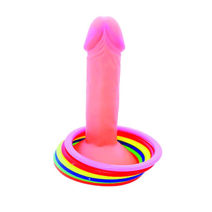 GADGET GIOCO SCHERZOSO CON PENE ED ANELLI 2