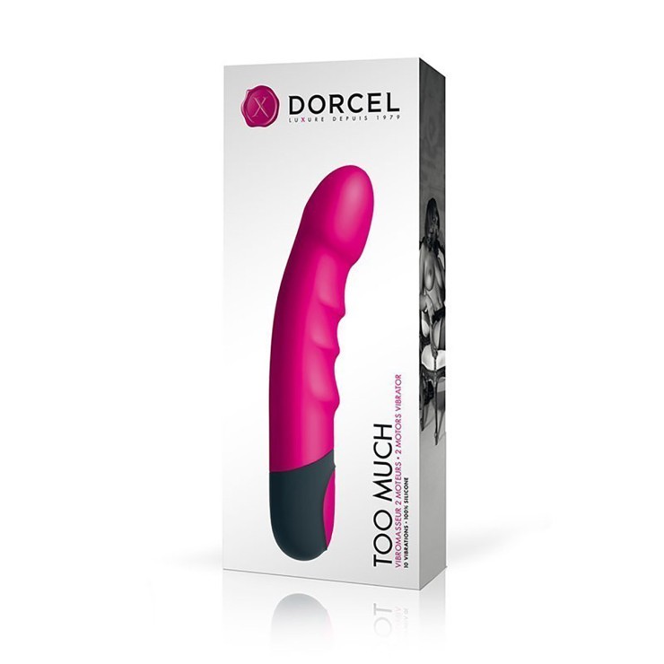 VIBRATORE VAGINALE SEX TOY IN SILICONE TOO MUCH 2